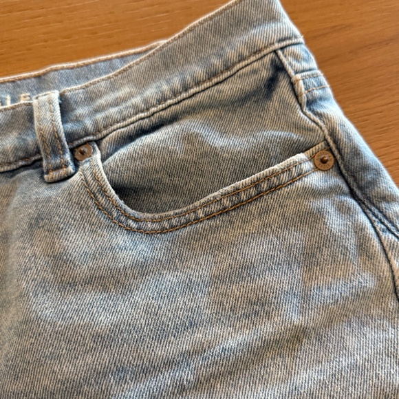 AE stretch barrel jeans Sz 8 short - Picture 6 of 14